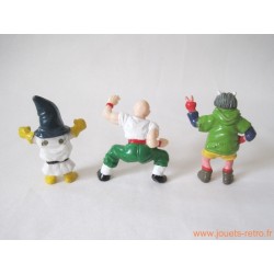lot 3 figurines Dragon Ball Z "Super Guerriers" 1989