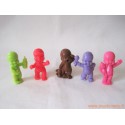 "Les Babies" lot de 5 figurines multicolore