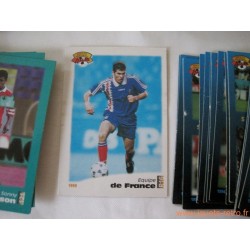 Lot 105 cartes Panini foot 1996