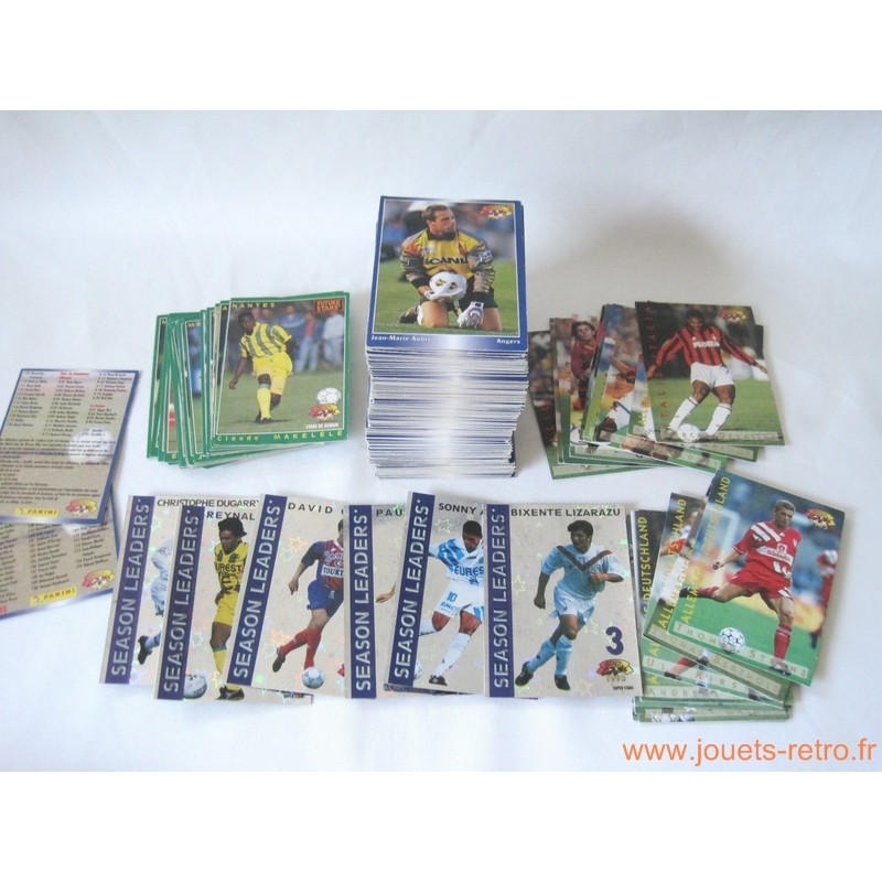 Lot 220 cartes panini football 1995