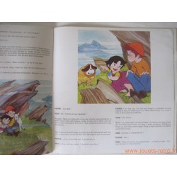3 aventures de Heidi - Livre disque 33 T