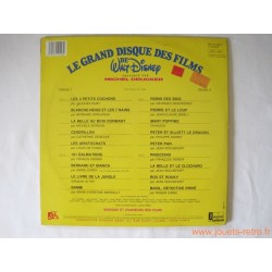 Le grand disque des films de Walt Disney - disque 33 T