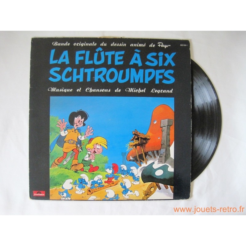 La flûte à six Schtroumpfs - disque 33 T