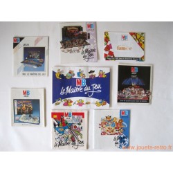 Lot mini catalogues jeux de société MB