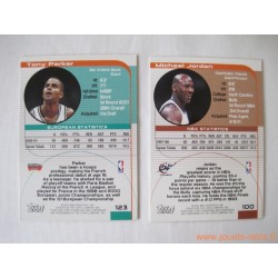 Set complet 150 cartes NBA Topps TCC 2001-02