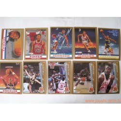 Set complet 264 cartes NBA Fleer 1992-93 série 1