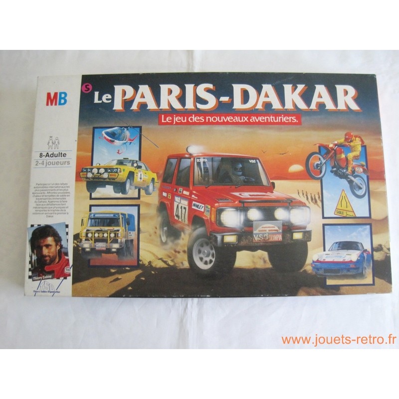 Le Paris Dakar - jeu MB 1985