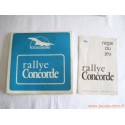 Rallye Concorde - jeu Djibi 1971