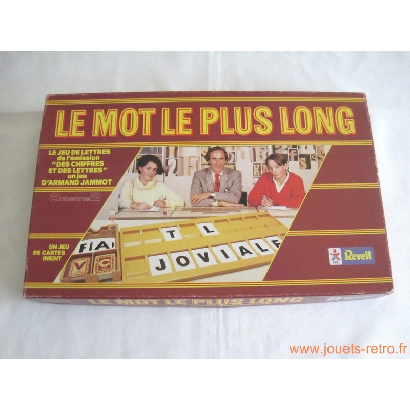Le mot le plus long - jeu Ceji