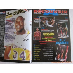 Magazine "Maxi Basket" n° 157 avec poster novembre 1996