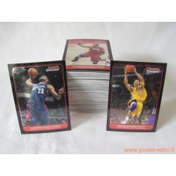 Set complet 115 cartes NBA Topps Bowman Chrome 2006-07
