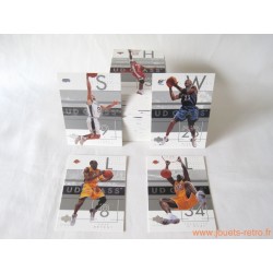 Set complet 90 cartes NBA Upper Deck Glass 2002-03