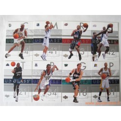 Set complet 90 cartes NBA Upper Deck Glass 2002-03
