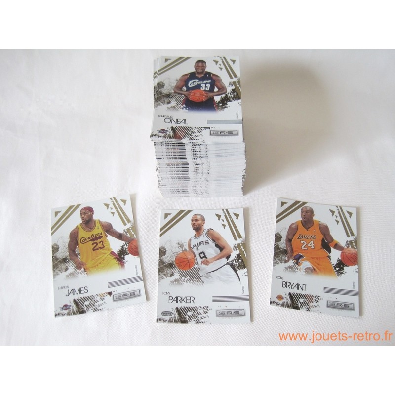 Set complet 100 cartes NBA Panini Rookies and Stars 2009-10