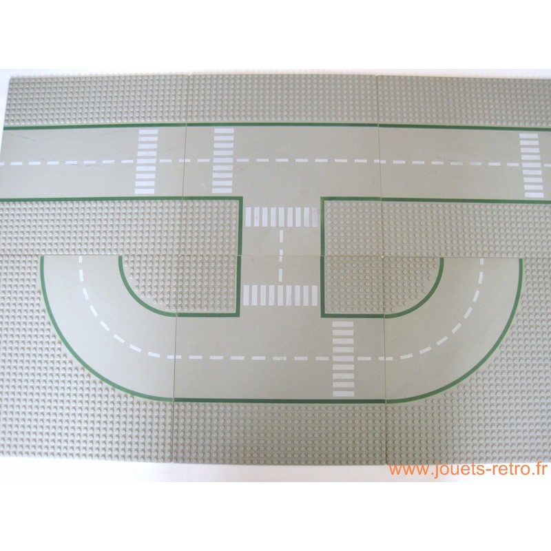 lot 6 plaques route Lego