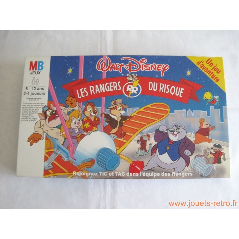 Tic et Tac les rangers du risque - jeu MB 1990