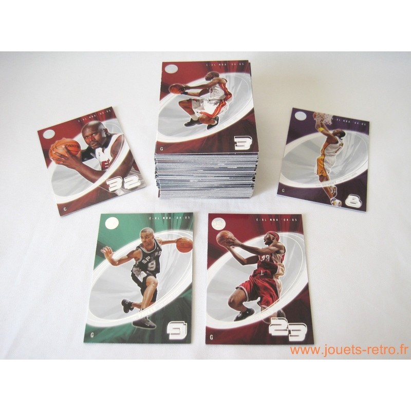 Set Complet 70 Cartes NBA Skybox E-XL 2004-05
