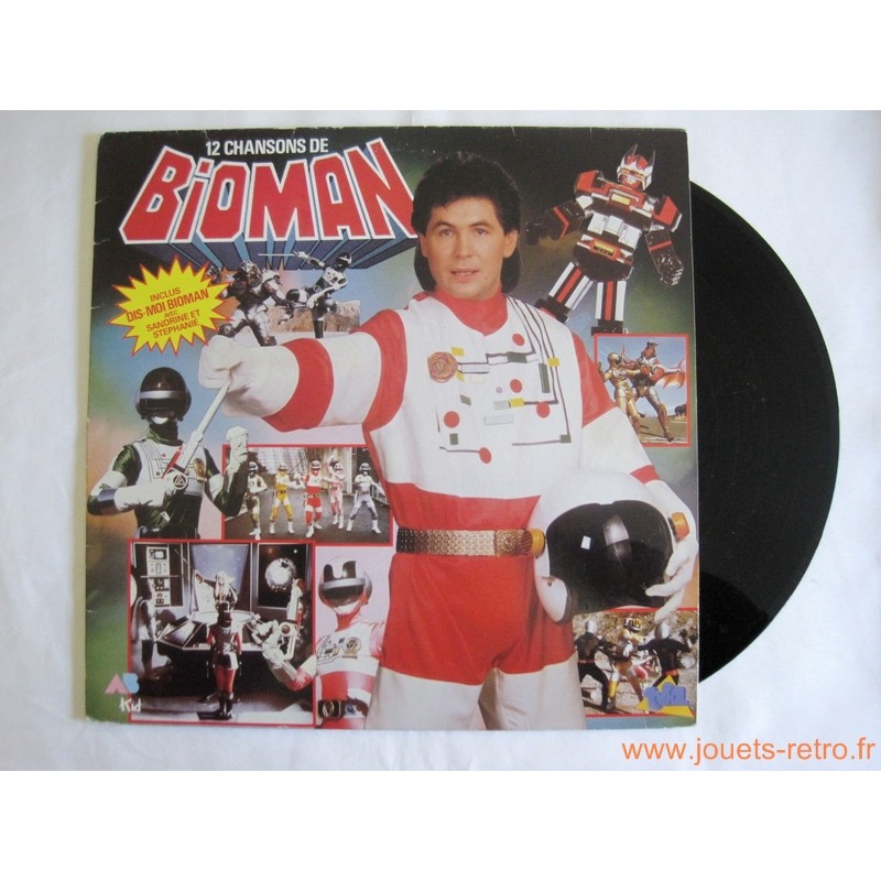 "Bioman" disque 33T