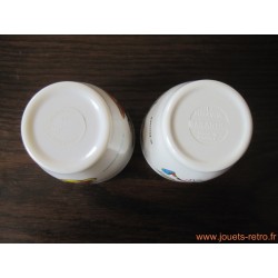 Lot gobelets en mélamine Disney vintage