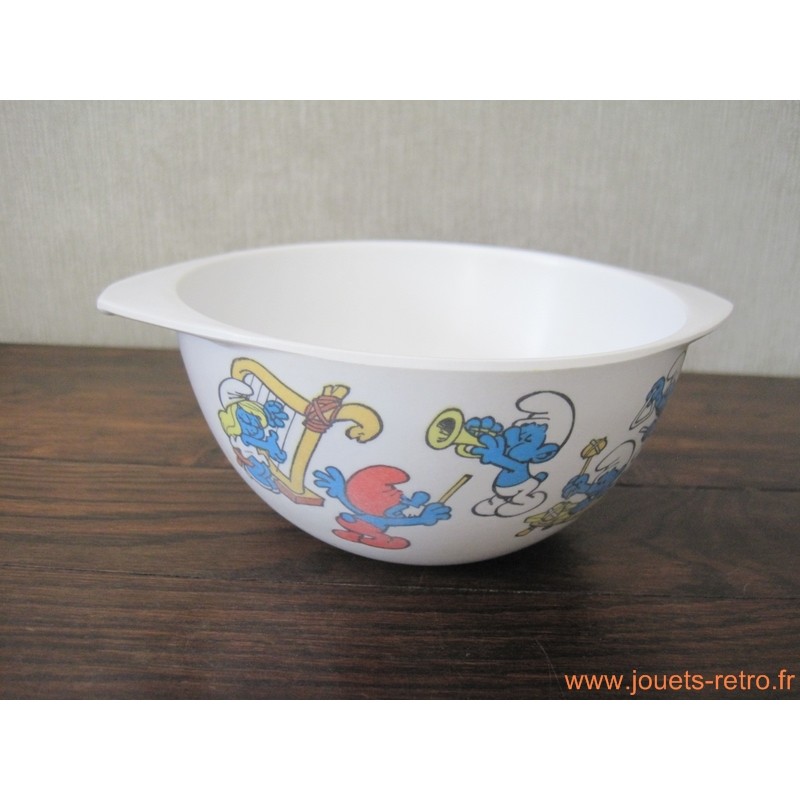 Bol Schtroumpfs en mélamine
