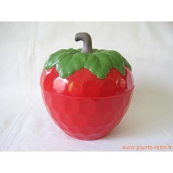 Seau à glaçons fraise vintage