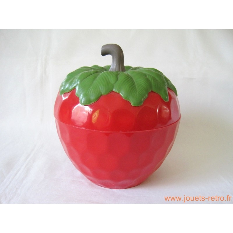Seau à glaçons fraise vintage