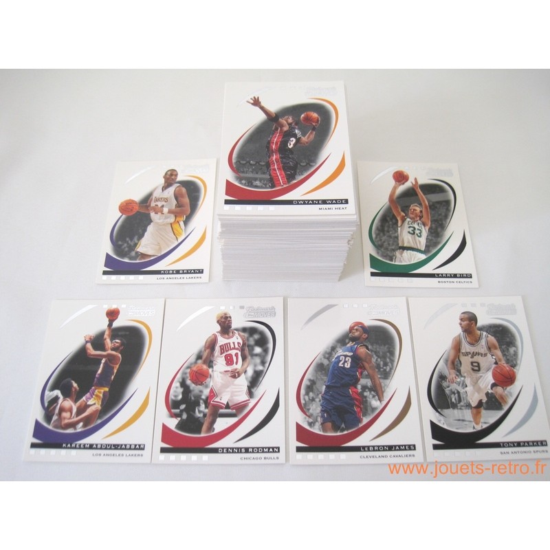 Set complet 100 cartes NBA Topps Trademark Moves 2006