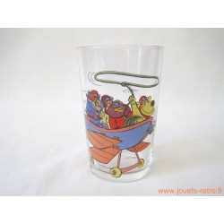 Verre à moutarde "Les fous du volant"