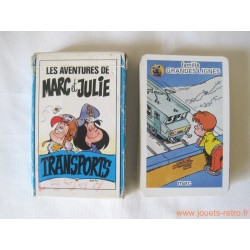 Jeu de 7 familles "Marc et Julie" Transports