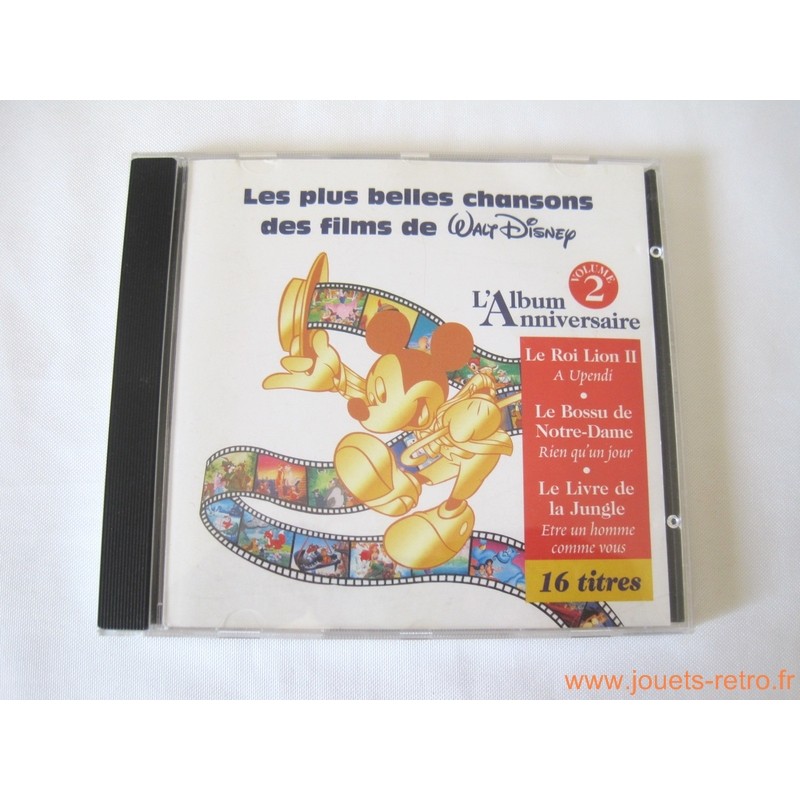 cd "L'album anniversaire Walt Disney" volume 2