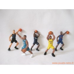 Lot figurines basketteurs NBA