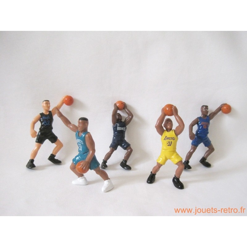 Lot figurines basketteurs NBA