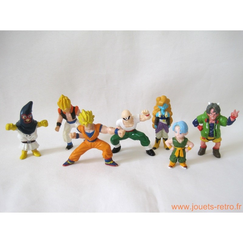 lot 7 figurines Dragon Ball Z "Super Guerriers" 1989