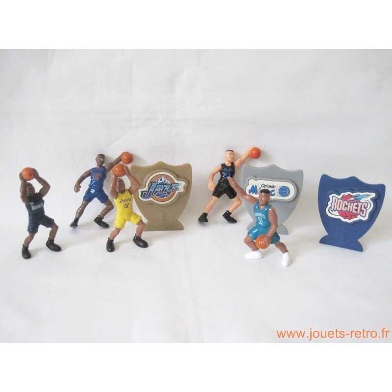 Lot figurines basketteurs NBA