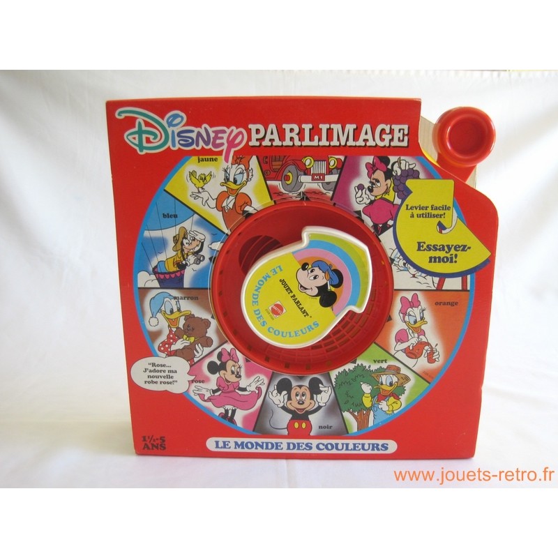 Parlimage "Le monde des couleurs" Disney Mattel 1990