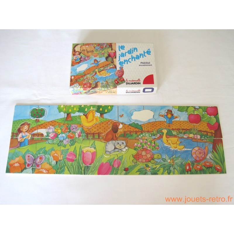 Puzzle d'encastrement "Le jardin enchanté" Dujardin