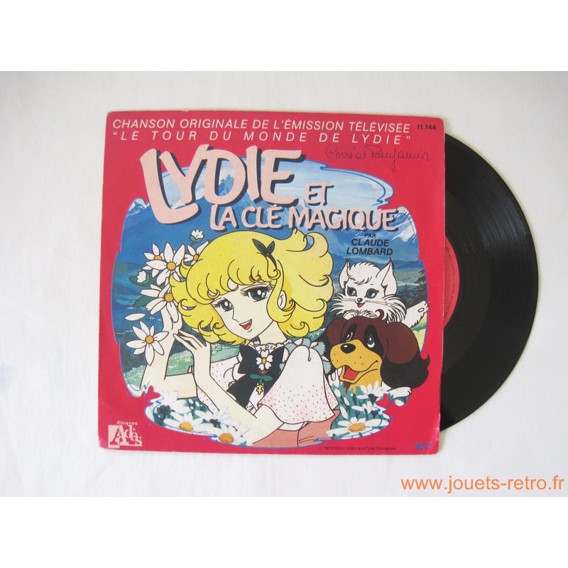 Lydie et la clé magique - disque 45t