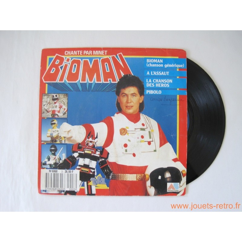 Bioman - disque 45t
