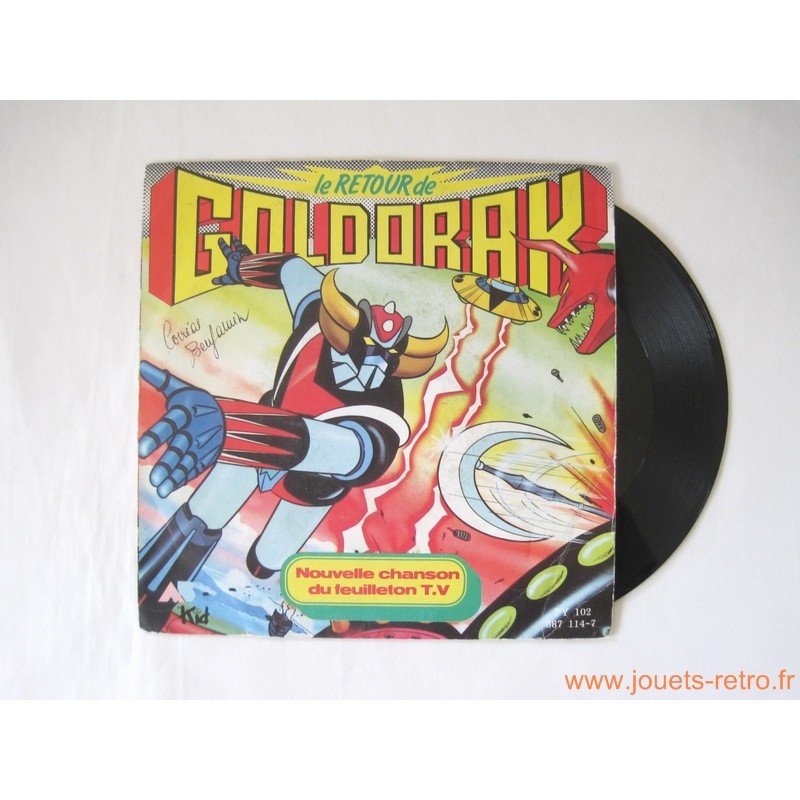 Le retour de Goldorak - disque 45t