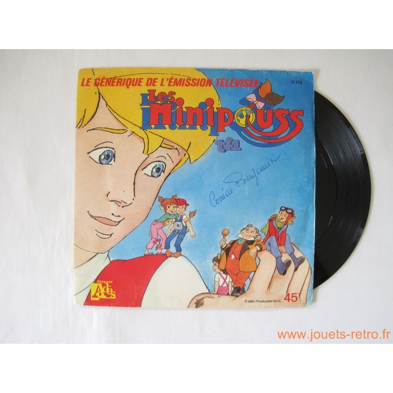 Les Minipouss - disque 45t