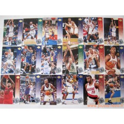 Set complet 180 cartes NBA Upper Deck 1994-95 série 2