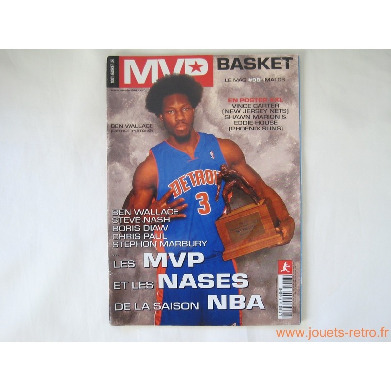 magazine "MVP Basket" n° 98 mai 2006