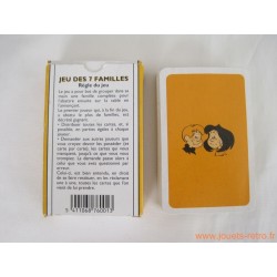 Jeu de 7 familles "Marc et Julie" Cirque