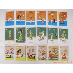 Jeu de 7 familles "Marc et Julie" Cirque