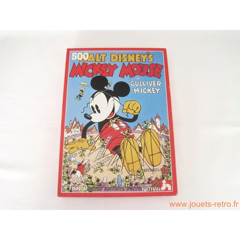 Puzzle Disney Gulliver Mickey