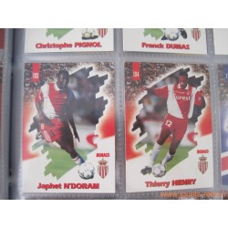 Album cartes Panini Foot Cards 98