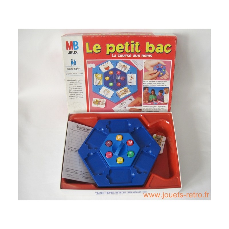 Le petit bac - Jeu MB 1996