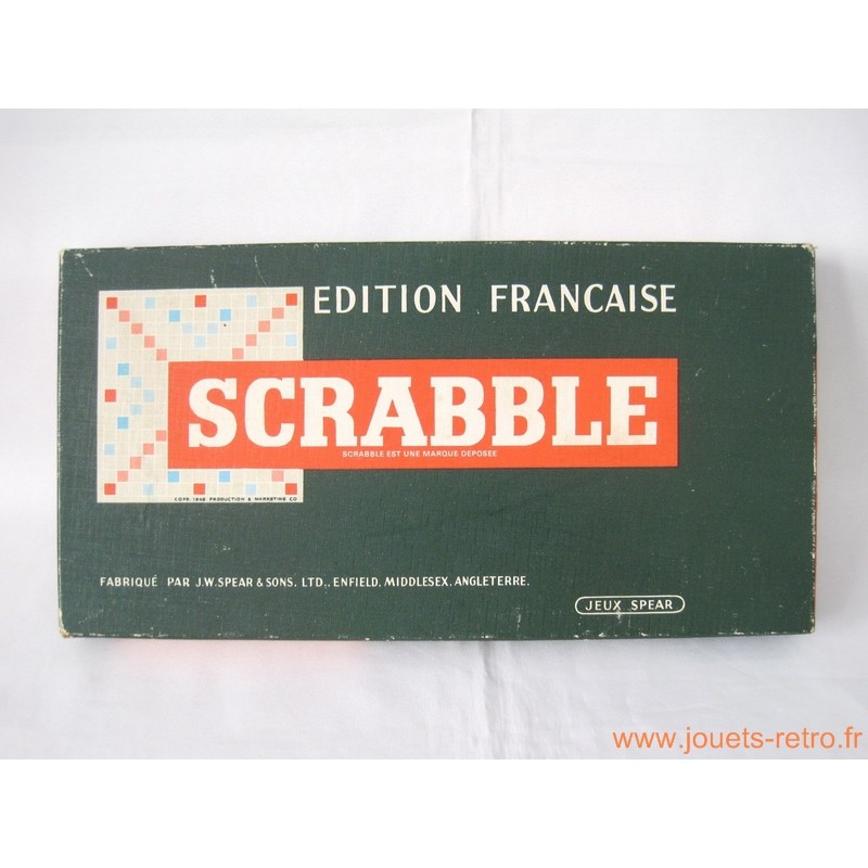 Scrabble - Jeu Spear 1955