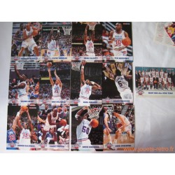 Set complet 300 cartes NBA Hoops 1993-94 série 1