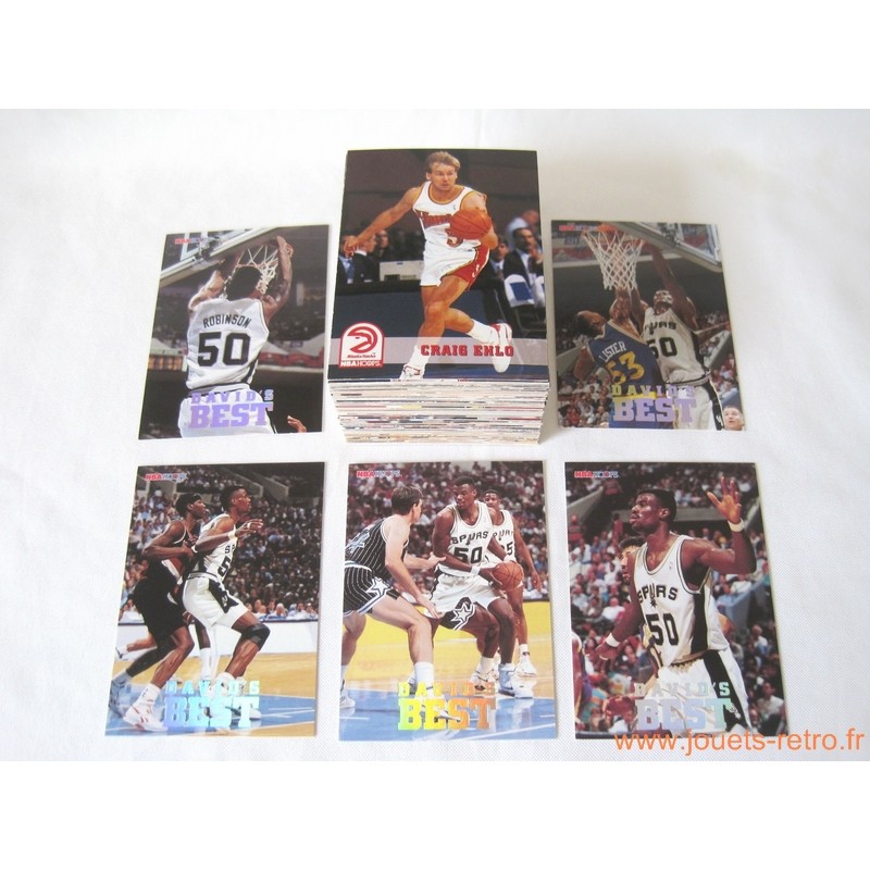 Set complet 120 cartes NBA Hoops 1993-94 série 2 + insert David's Best